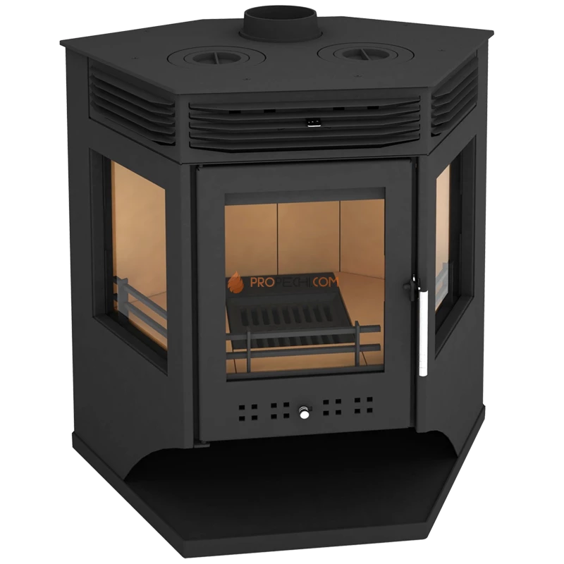 Печь-камин Мета Москва 12 с плитой