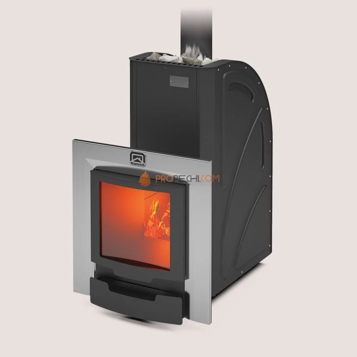 Печь для бани Теплодар Каскад-18 ЛП Панорама