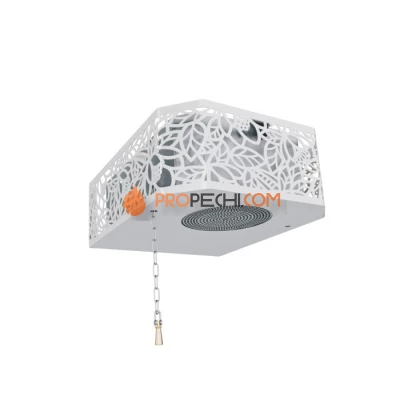 Обливное устройство ИзиСтим КАСКАД 20 в кожухе Хохлома белый