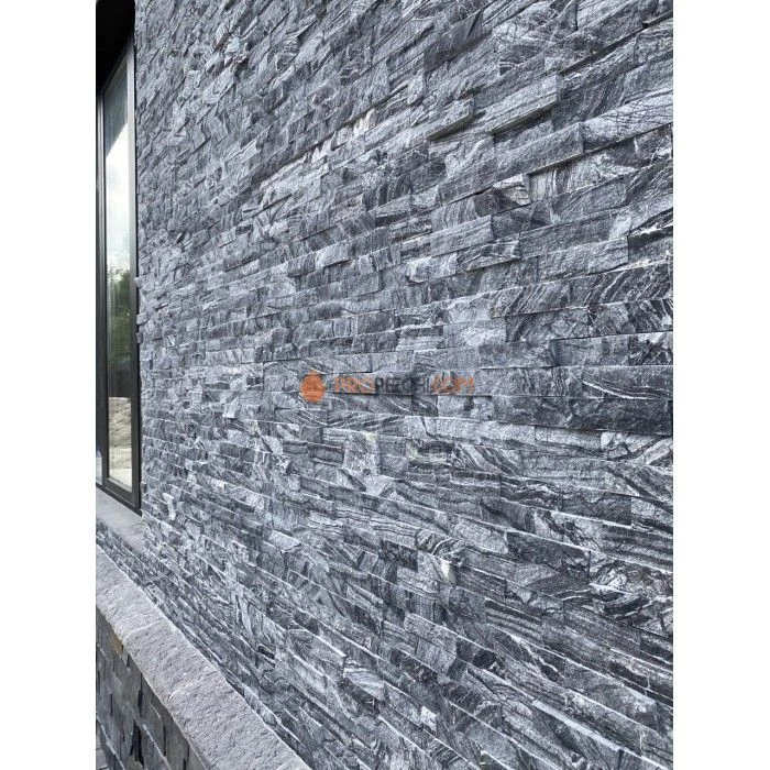 Панель Неоклассик мрамор древесный серый (600х150мм) упак. (6шт/0,54м2)