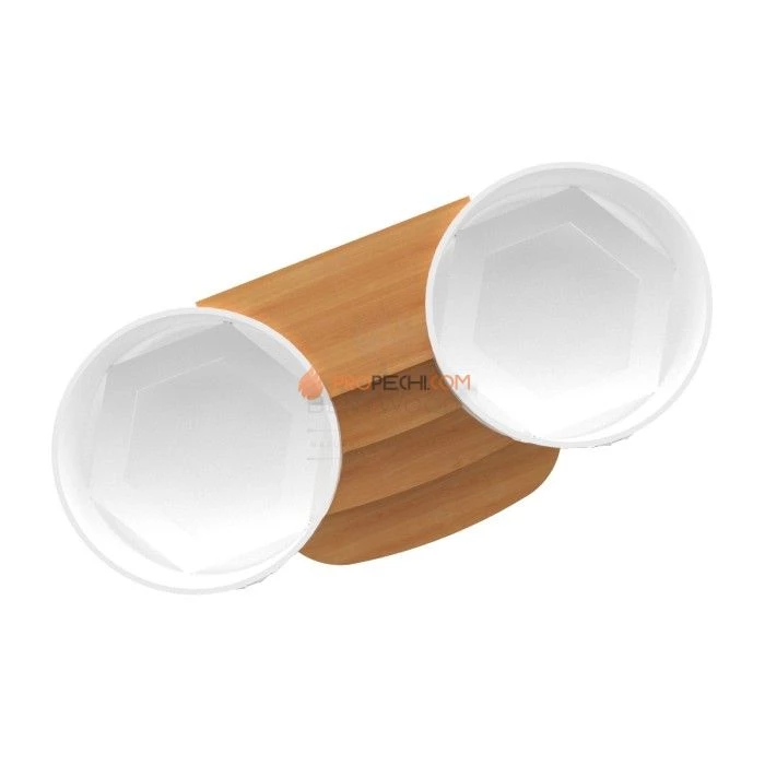 Подиум BentWood на 2 купели D 1,5 из натуральной лиственницы