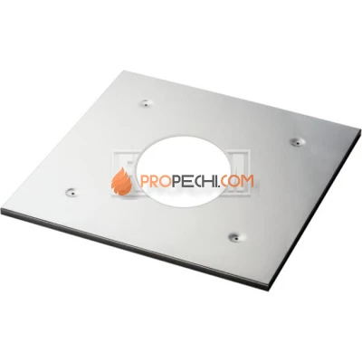 Экран защитный 430, 0.5 мм 480*480 с отв. Ø150 бывш. Фланец