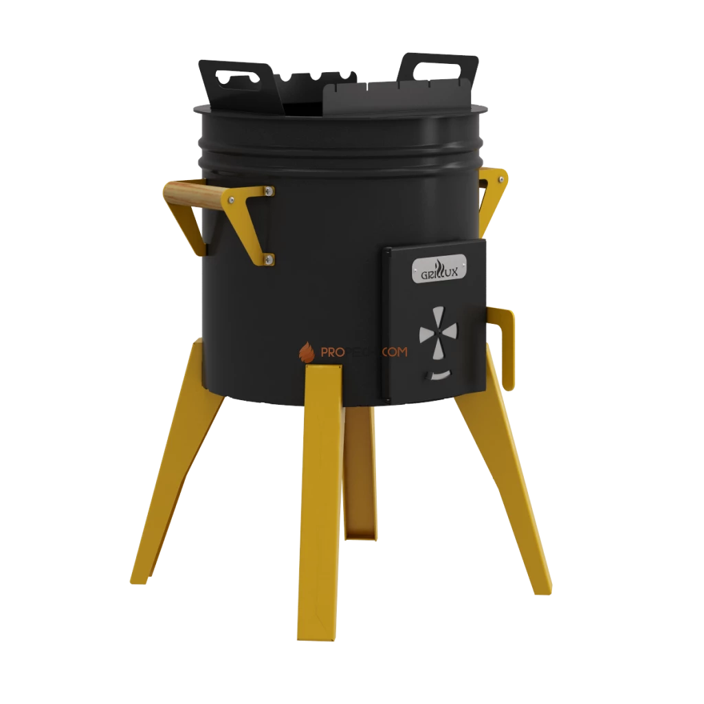 Печь-мангал для казана Grillux LUX