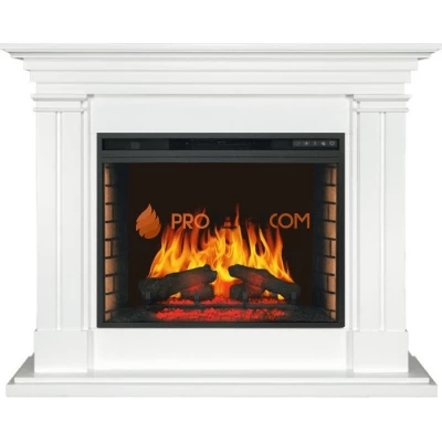 Каминокомплект Royal Flame Lyon - Белый с очагом Vision 28 EF LED FX