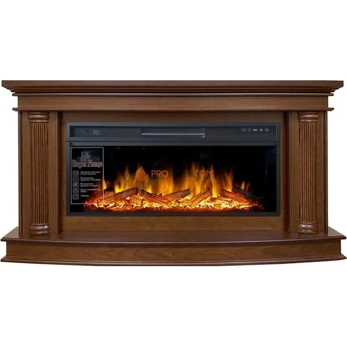 Каминокомплект Royal Flame Rome - Каштан с очагом Vision 42 LOG LED