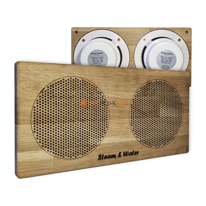 Влагостойкий динамик SW 525 Wood двойной Прямоугольник