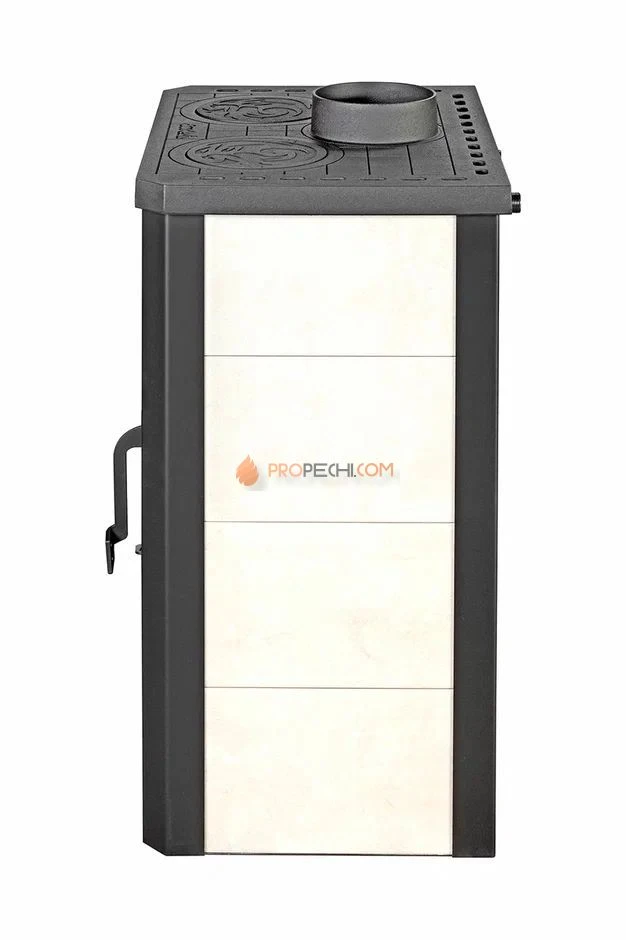 Печь-камин ЭкоКамин Бавария с плитой