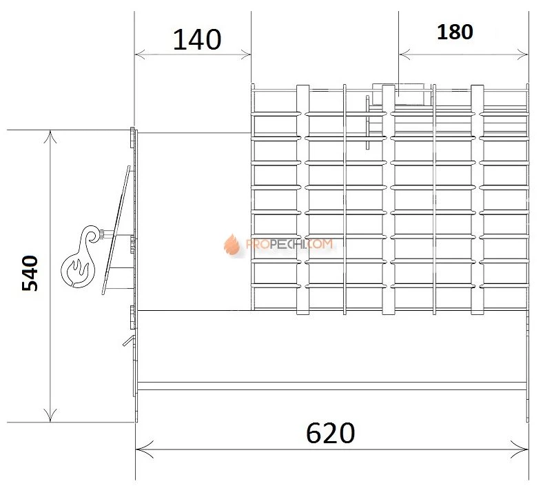 Банная печь Царь Печи Елисей