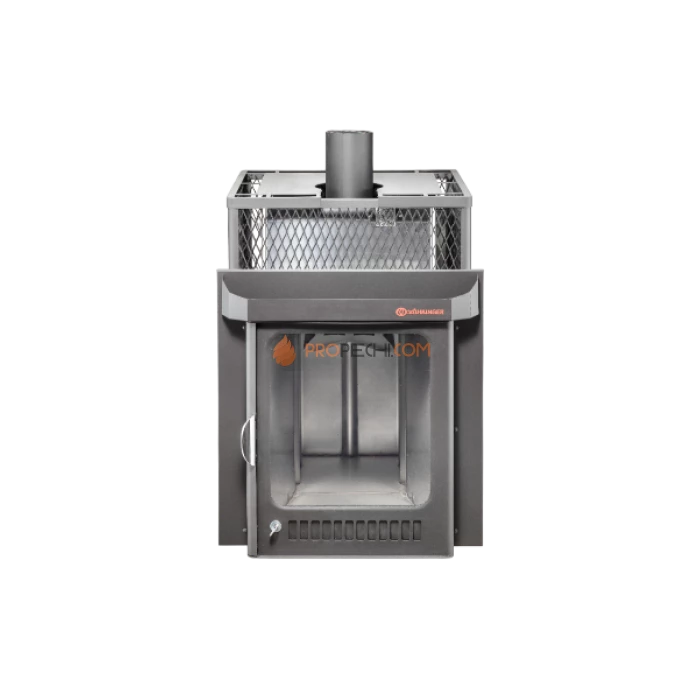 Дровяная печь для бани Ферингер Квадра в сетке до 25 м³