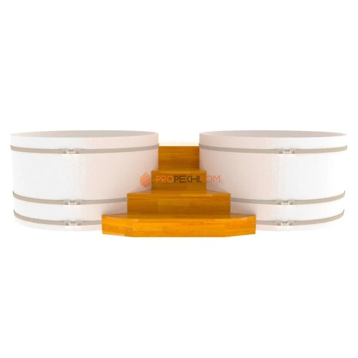 Подиум BentWood на 2 купели D 2,1 СЛ натуральный