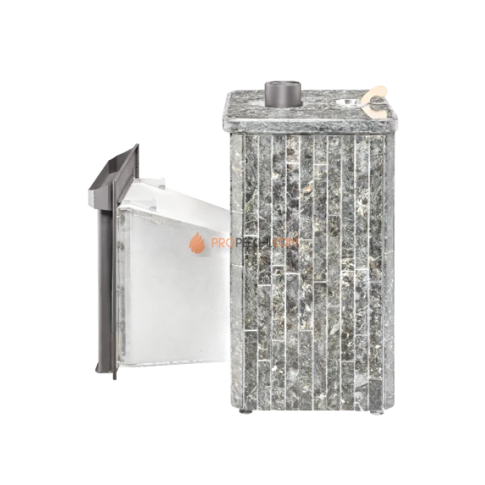 Дровяная печь для бани Ферингер Квадра До 25 м³ - Пироксенит наборный