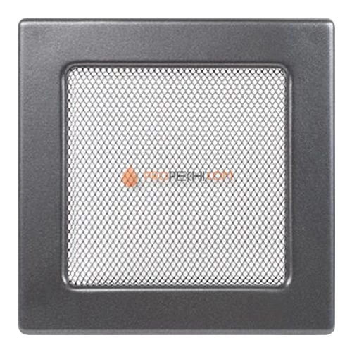 Вент.решетка 170х170 мм. графит