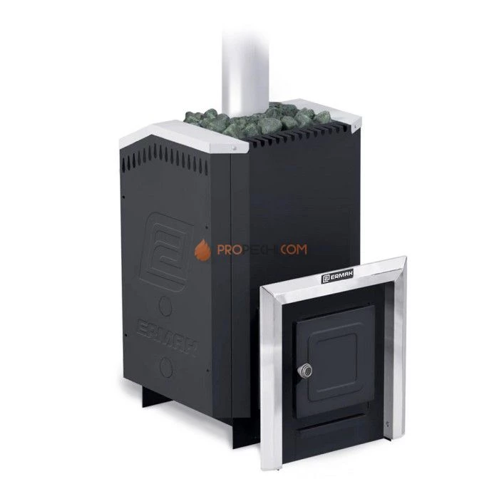 Дровяная печь для бани Ермак 20 Стандарт (сталь)