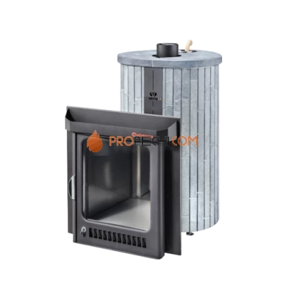 Дровяная печь для бани Ферингер Оптима до 28 м³ - Талькохлорит наборный