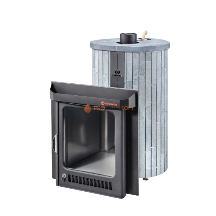 Дровяная печь для бани Ферингер Макси До 38 м³ - Талькохлорит наборный