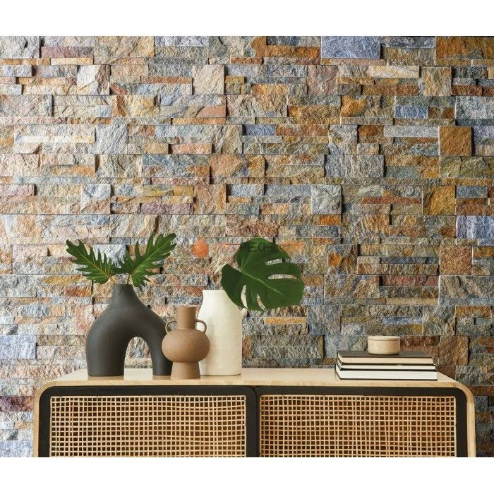 Панель Модерн Кварцит Мультиколор (350х180мм) упак. (6шт/0,378м2)