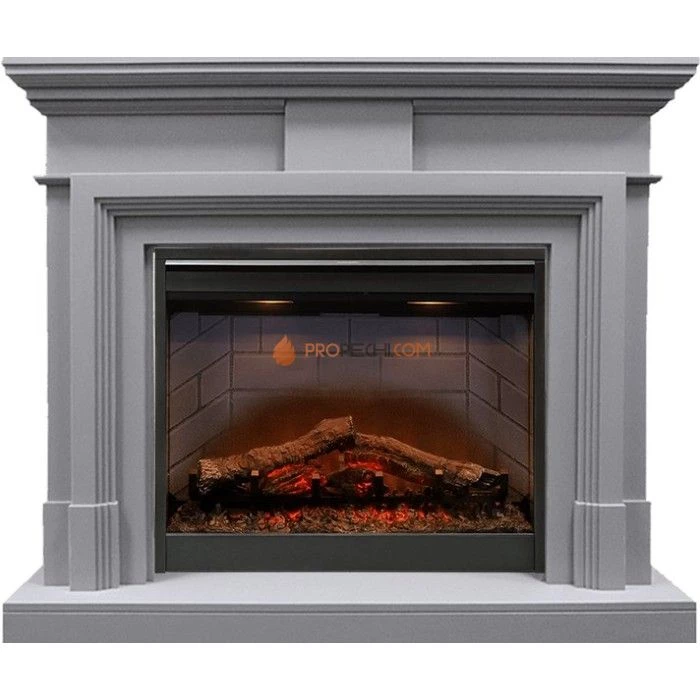 Каминокомплект Dimplex Coventry Gray - Серый с очагом Symphony 26 inch DF2608-INT