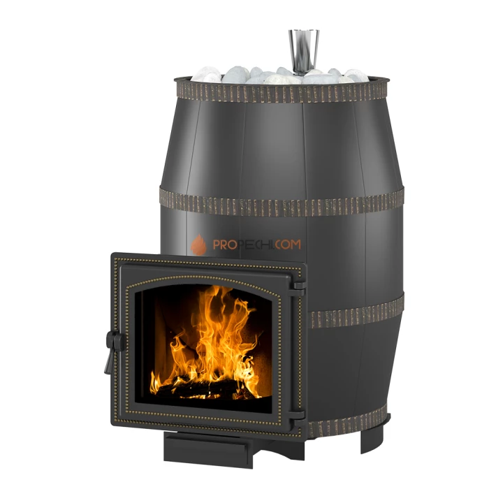 Чугунная печь для бани Везувий Легенда Русский пар 24 (240)