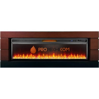 Каминокомплект Royal Flame Modern - Темный дуб с черным с Электрическим очагом Royal Flame Vision 60 LED