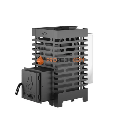 Дровяная печь для бани ASTON 16 АКВА