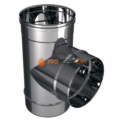 ТРОЙНИК 90° D130, AISI 321