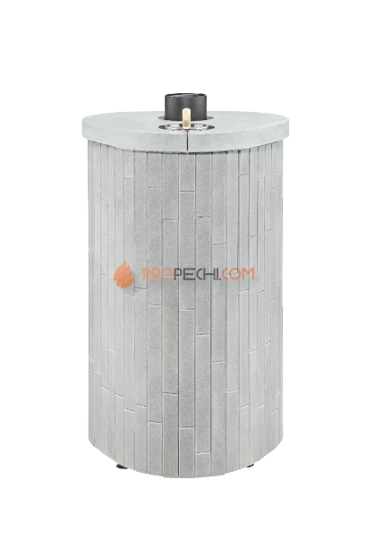 Банная печь Ферингер Малютка "Серый велюр" наборный