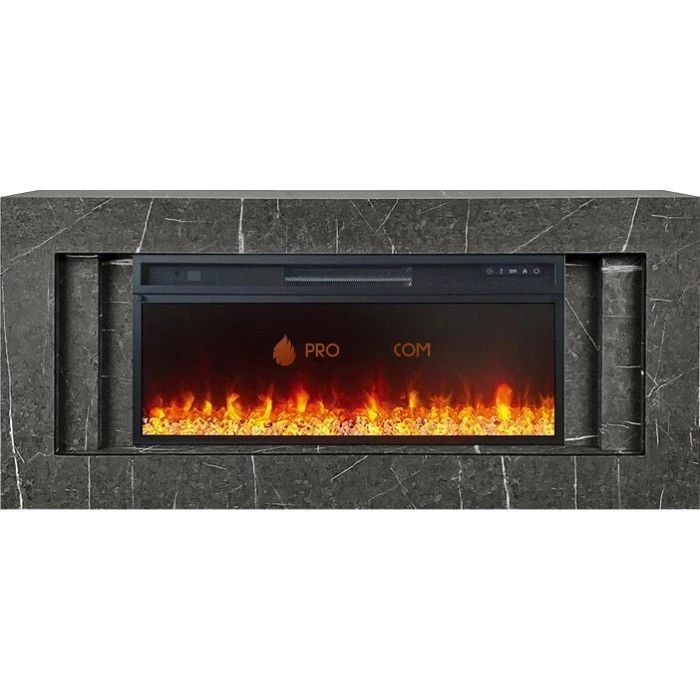 Каминокомплект Royal Flame Line 42 SFT Stone Touch - Серый мрамор с очагом Vision 42 LED