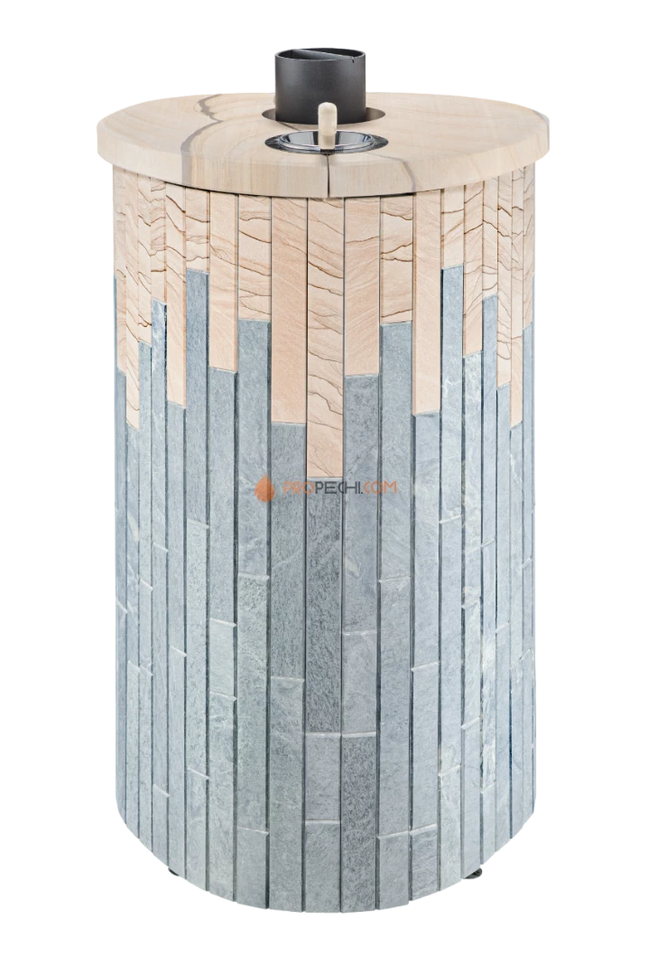 Банная печь Ферингер Макси ПФ Талькохлорит+"Окаменевшее дерево"