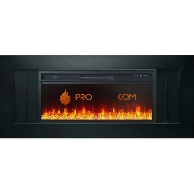 Каминокомплект Royal Flame Line 42 - Черный с Электрическим очагом Vision 42 LED