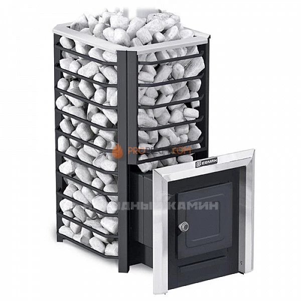 Чугунная банная печь Ермак 20 Сетка-Стандарт (Чугун)