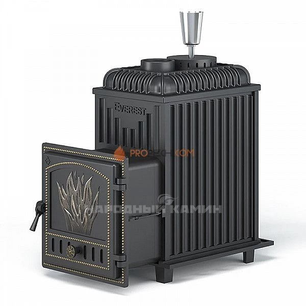 Печь для бани Эверест Легкий пар (281) под обкладку