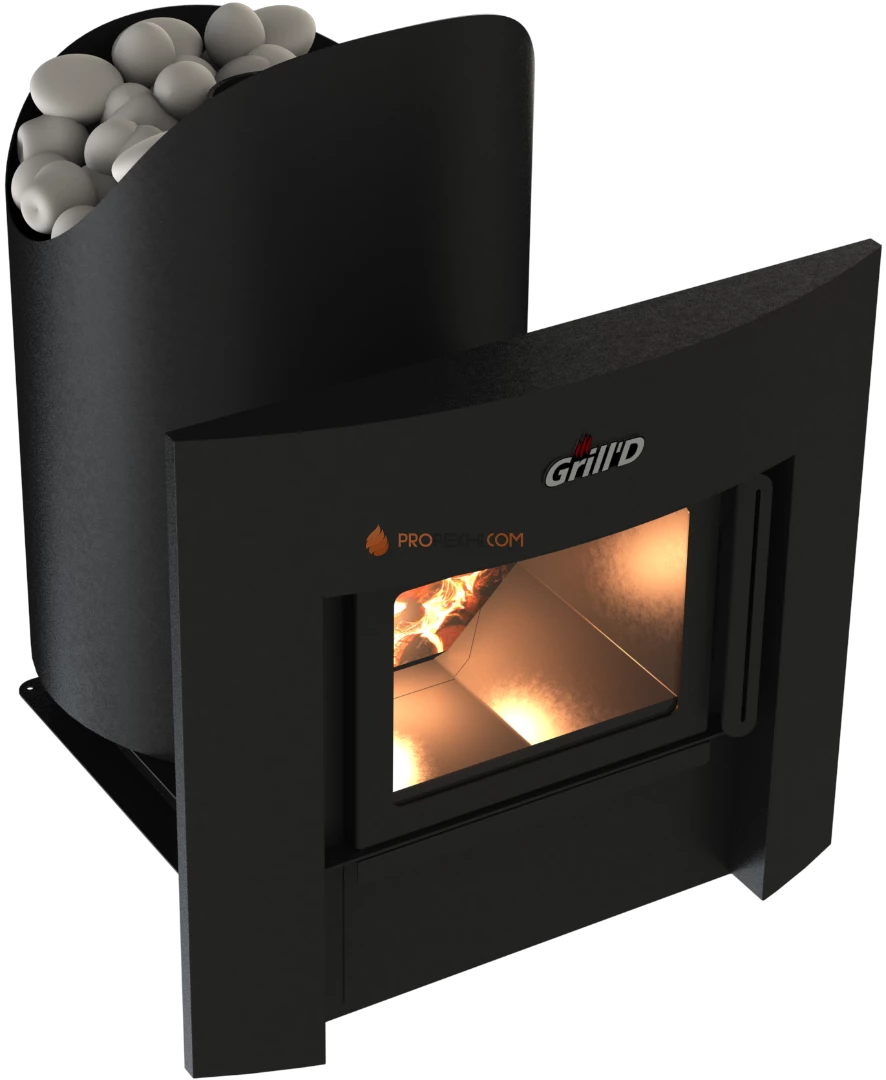 Банная печь Grill'D Aurora 180 Window (дверца со стеклом)