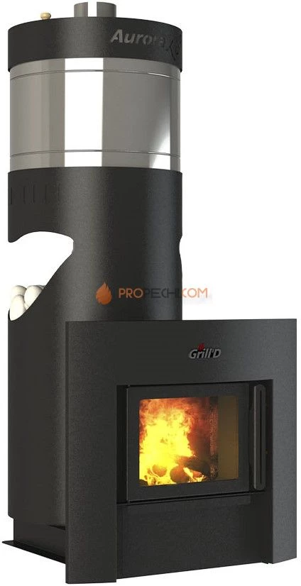 Банная печь Grill'D Aurora 160А Trio Window (дверца со стеклом)