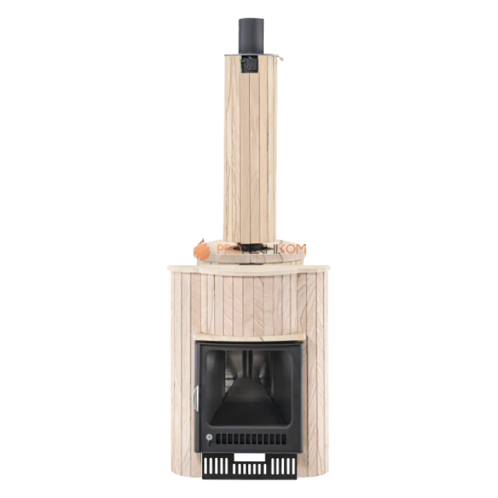 Дровяная печь для бани Ферингер Малютка До 18 м³ - Окаменевшее дерево цельный
