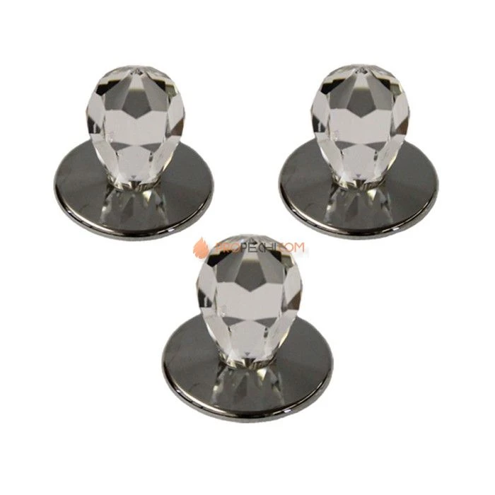 Набор хрустальных насадок Cariitti CR16 Kit 3 золото