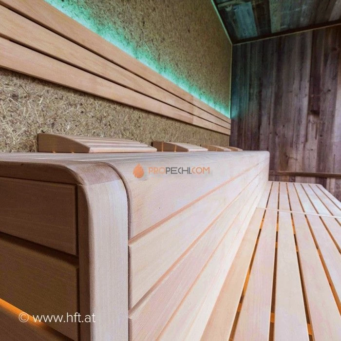 Панель для сауны Saunaboard Sonnboard Серый (елово-пихтовый микс)