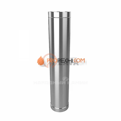 Труба ЭЛИТ 110 мм. 1 м. (0,8 мм)