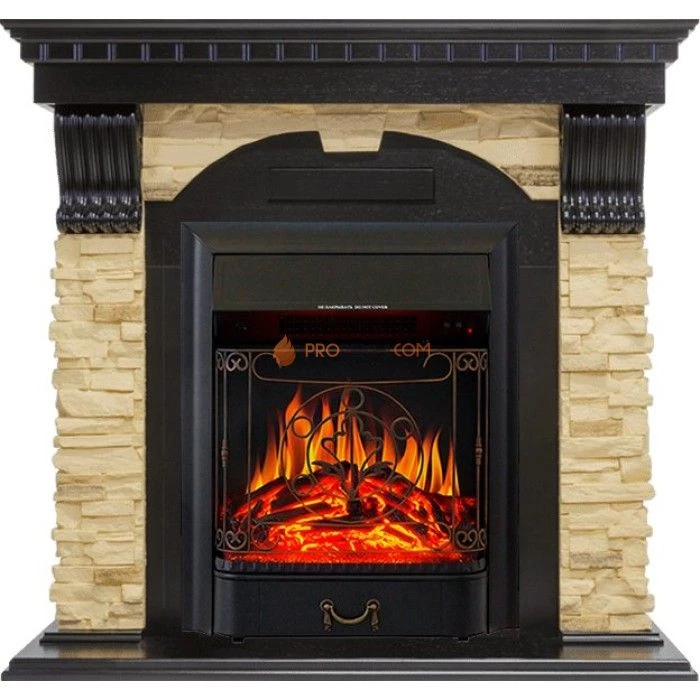 Каминокомплект Royal Flame Dublin - Венге / Сланец с очагом Majestic FX Black