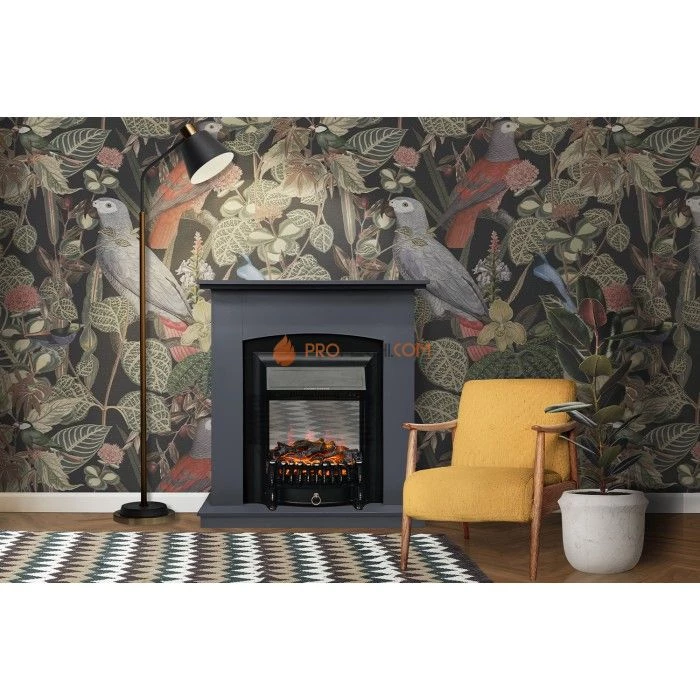 Каминокомплект Royal Flame Barcelona (разборный) - Дуб табачный с очагом Majestic FX Brass