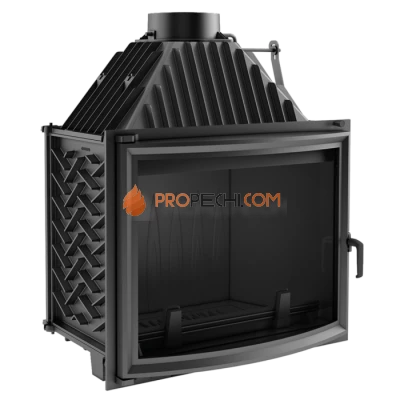 Каминная топка Kratki Amelia/R (панорама)