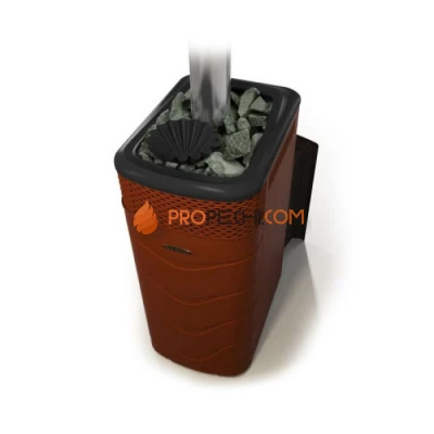 Печь для бани Термофор Гейзер XXL 2017 Inox Витра ЗК терракота