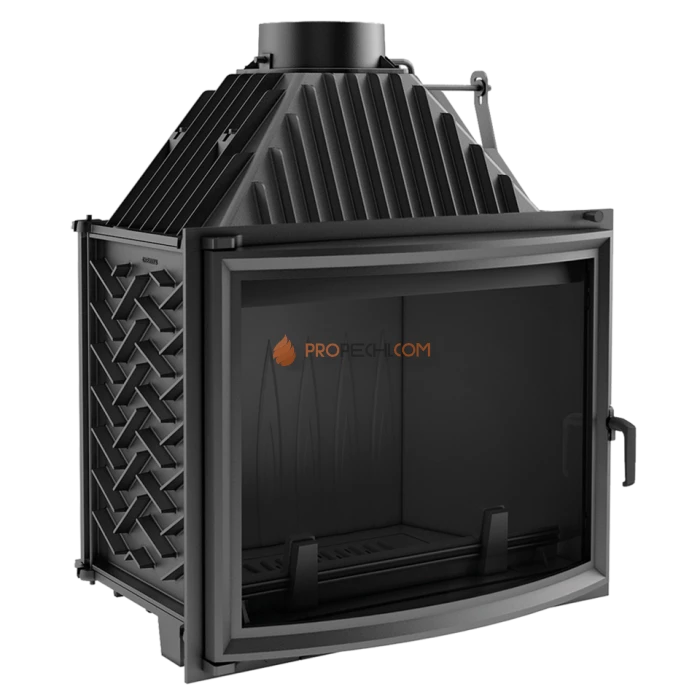 Каминная топка Kratki Amelia/R (панорама)