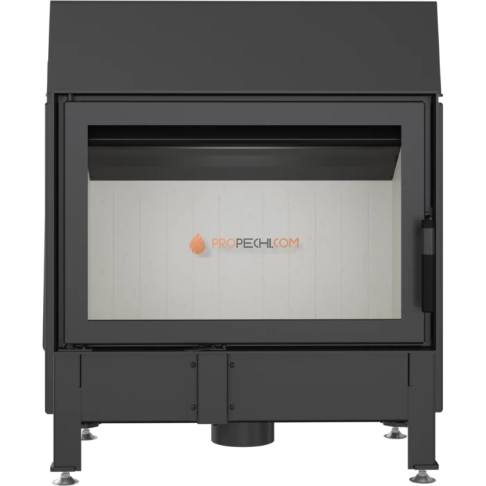 Каминная топка стальная Kratki Zibi/PF (12 кВт)