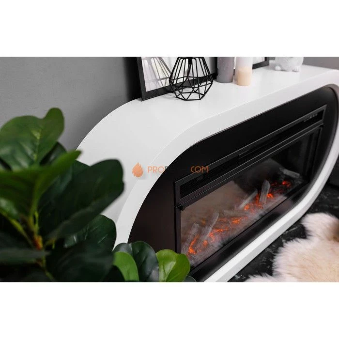 Портал Royal Flame Ellips - Орех (ширина 1450 мм)