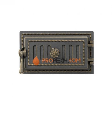 Дверка поддувальная ВЕЗУВИЙ 236 (Бронза)