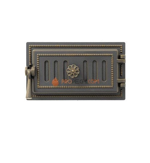 Дверка поддувальная ВЕЗУВИЙ 236 (Бронза)