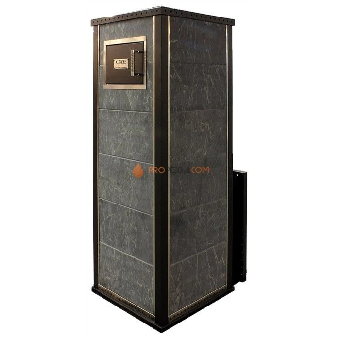 Дровяная печь для бани Klover RT 50-RV ( Серпентинит 30 мм )