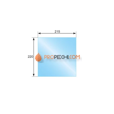 Стекло ASTON 210М (215х220) Lesnaya