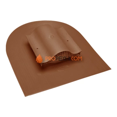 Аэратор для мягкой кровли коричневый