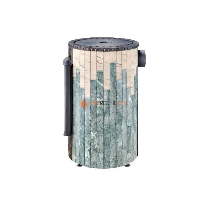 Отопительно-варочная печь Ферингер Нелжа - Змеевик + Окаменевшее дерево